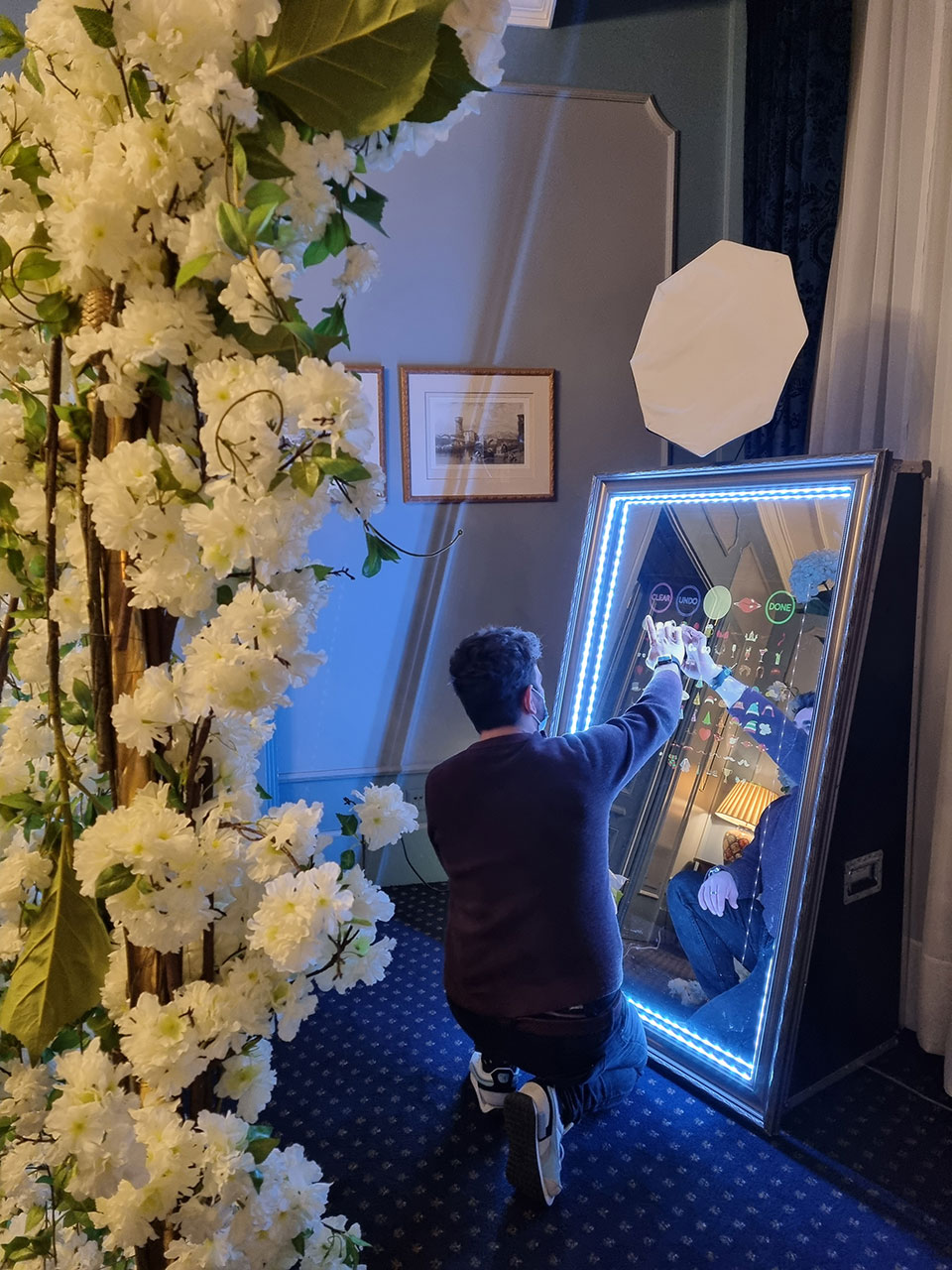 borne selfie genève